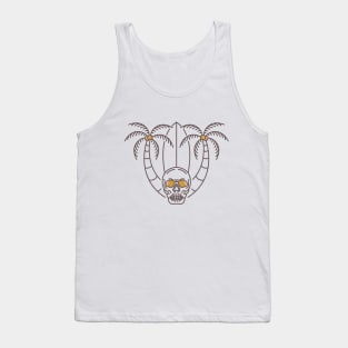 Aloha Summer Skull 2 Tank Top